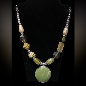 Chico's Multicolor Beaded Necklace